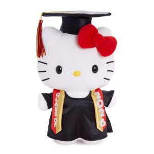 Hello Kitty 9 Cap and Gown Graduation Plush (Red)