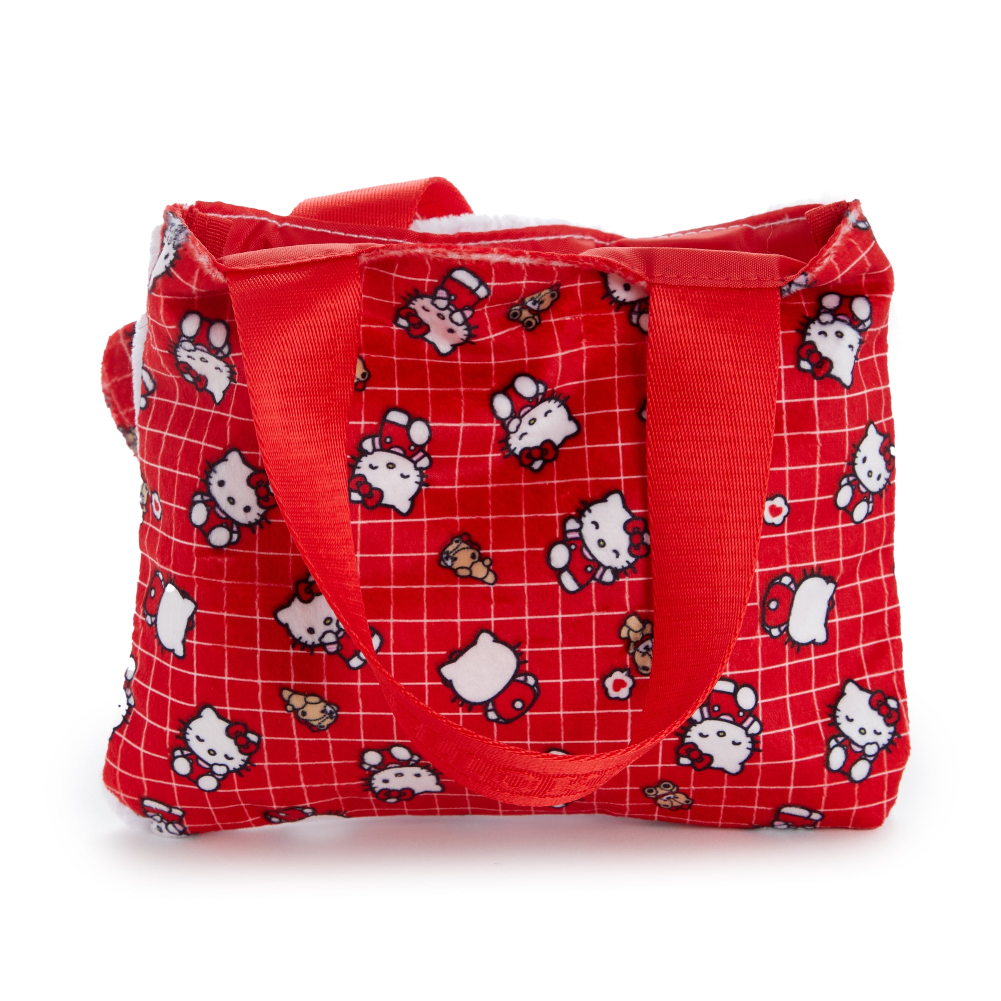 Hello Kitty Plush Mini Tote (Ruby Red Series) - Image 4
