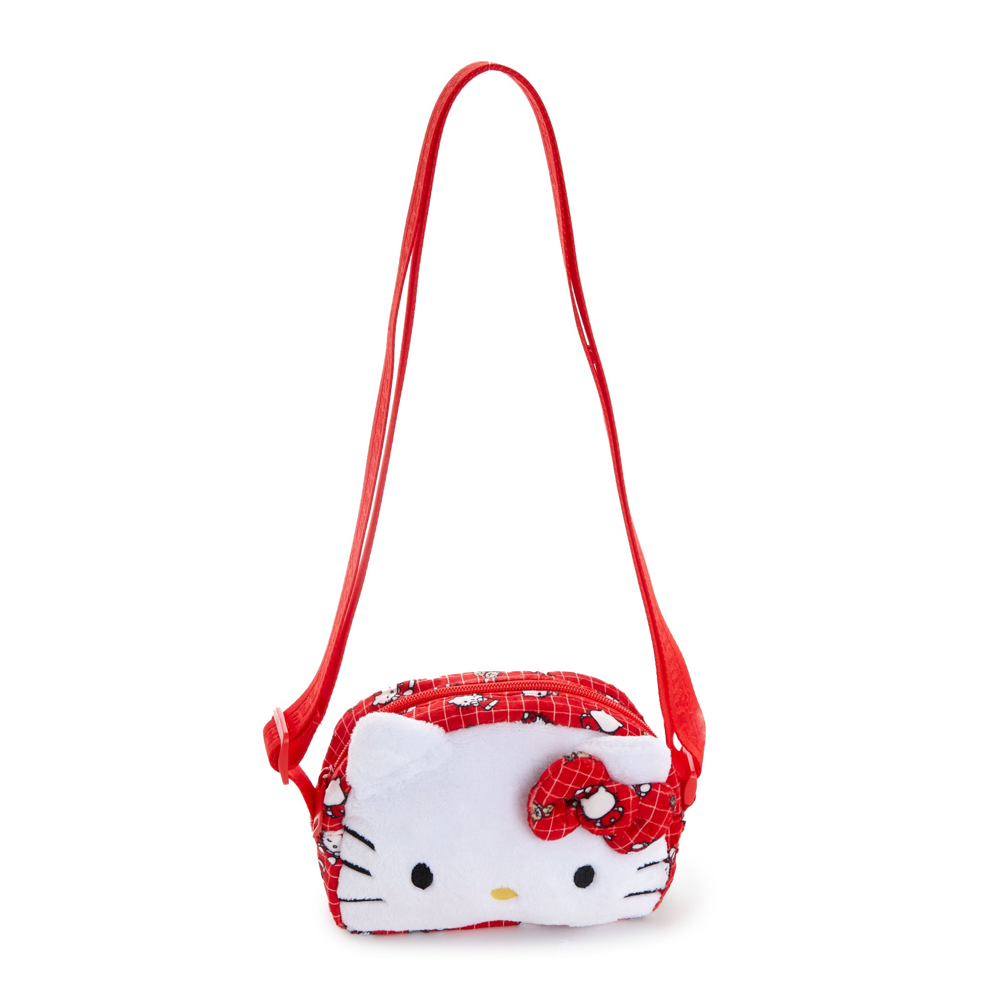 Hello Kitty Plush Crossbody Bag (Ruby Red Series) - Image 2