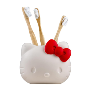 Hello Kitty Classic Cutie Toothbrush Holder (Red Bow)