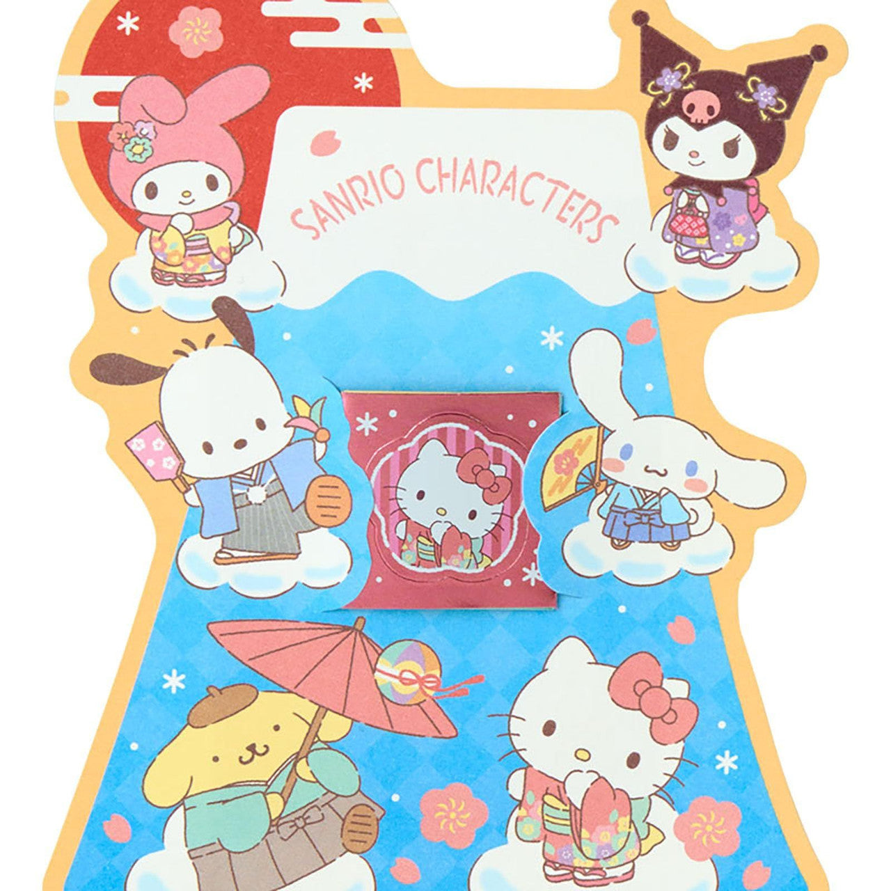 Sanrio Characters Enclosure Envelope 6-pc Set (Fuji Rock) - Image 4