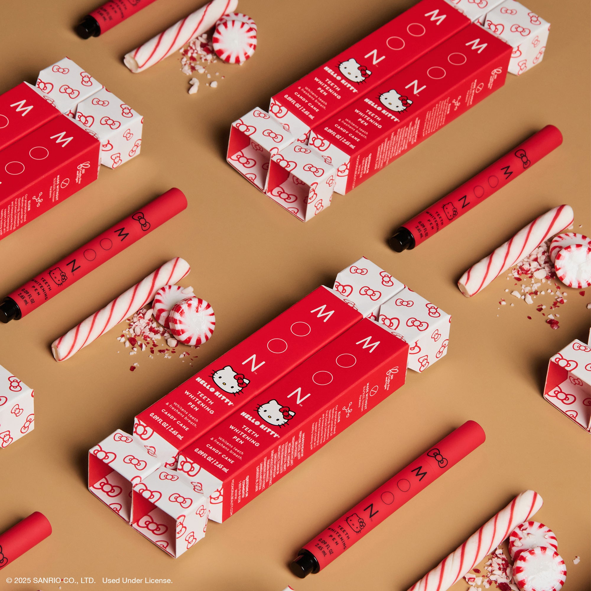 Hello Kitty x MOON Oral Beauty Whitening Pen Duo (Candy Cane) - Image 2
