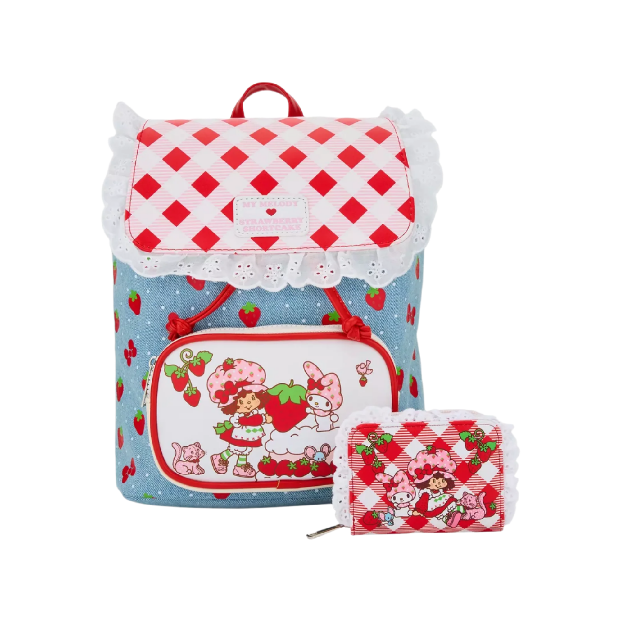 My Melody x Strawberry Shortcake Mini Backpack - Image 5