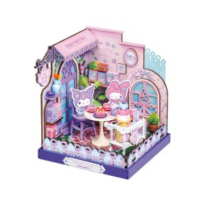 My Melody & Kuromi Tea Party DIY Miniature House Kit
