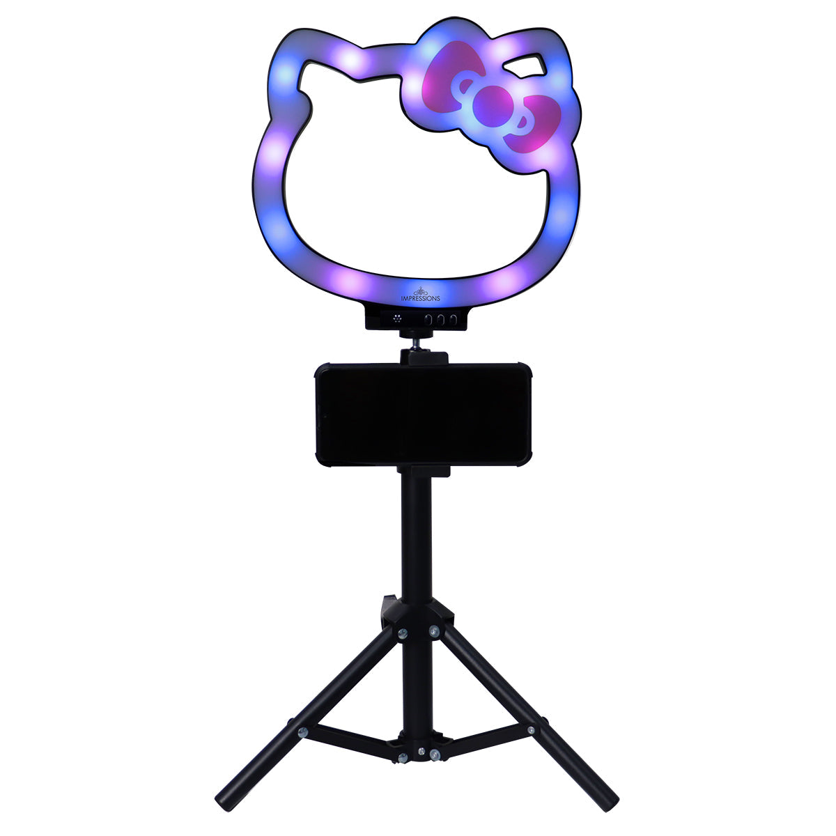 Hello Kitty x Impressions Vanity 10 Desktop Ring Light Tripod - Image 8