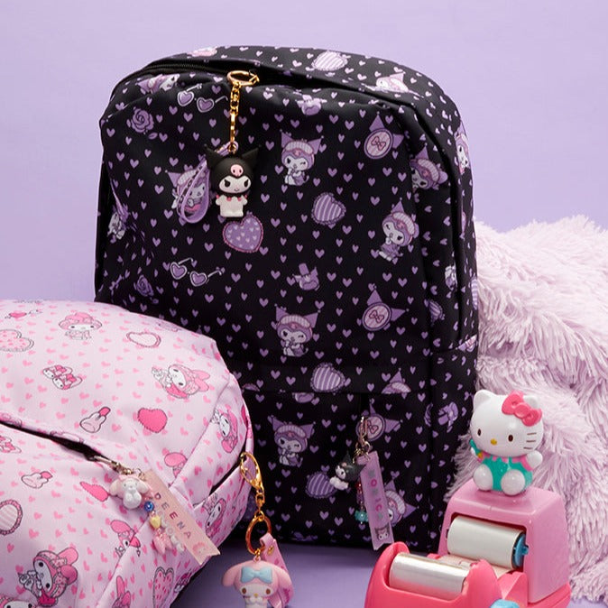 Kuromi Sleepover All-Over Print Backpack - Image 2