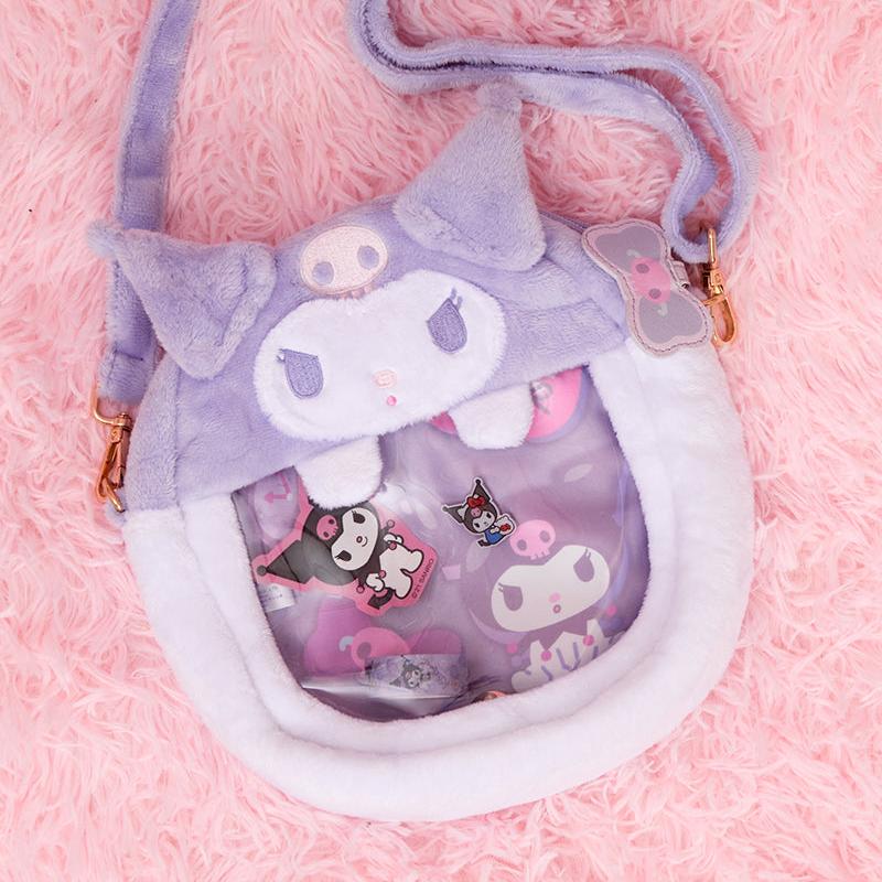 Kuromi Plush Crossbody Ita-Bag - Image 2