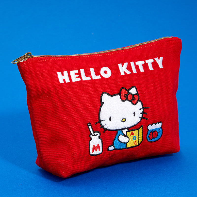 Hello Kitty Zipper Pouch (Red Classic Series) - Image 2