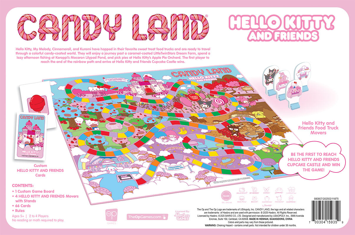 Hello Kitty and Friends Candy Land Board Game - Image 8