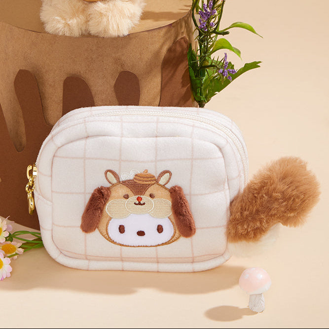 Pochacco Mini Zipper Pouch (Fluffy Squirrel Series) - Image 3