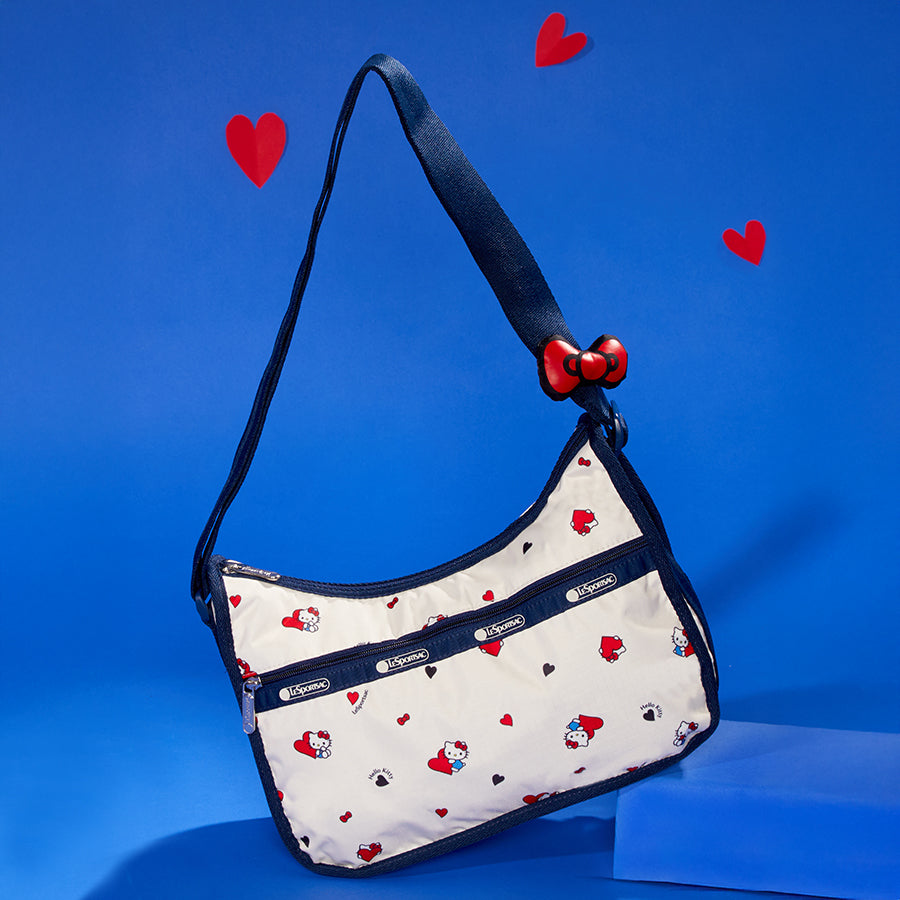 Hello Kitty x LeSportsac Classic Hobo Bag (Lots of Love) - Image 2