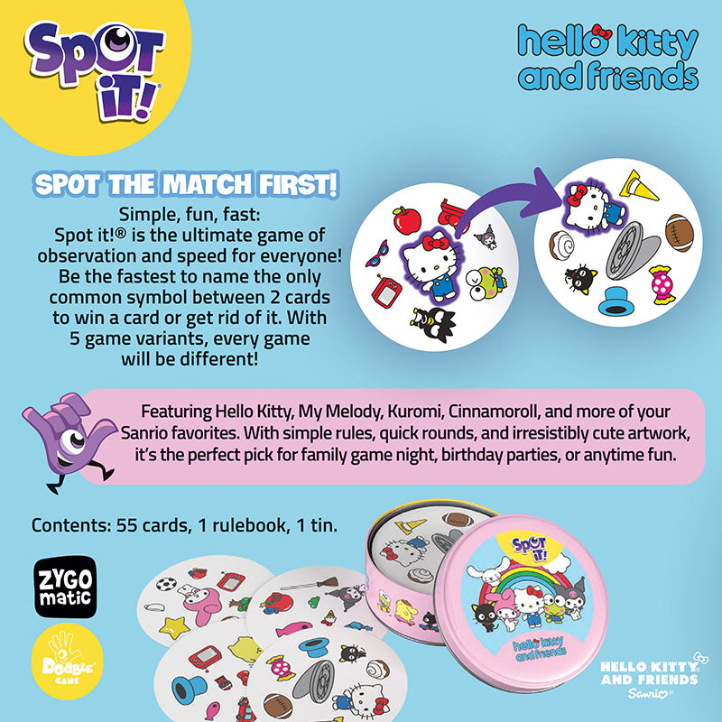 Hello Kitty and Friends Spot It! Game - Image 5