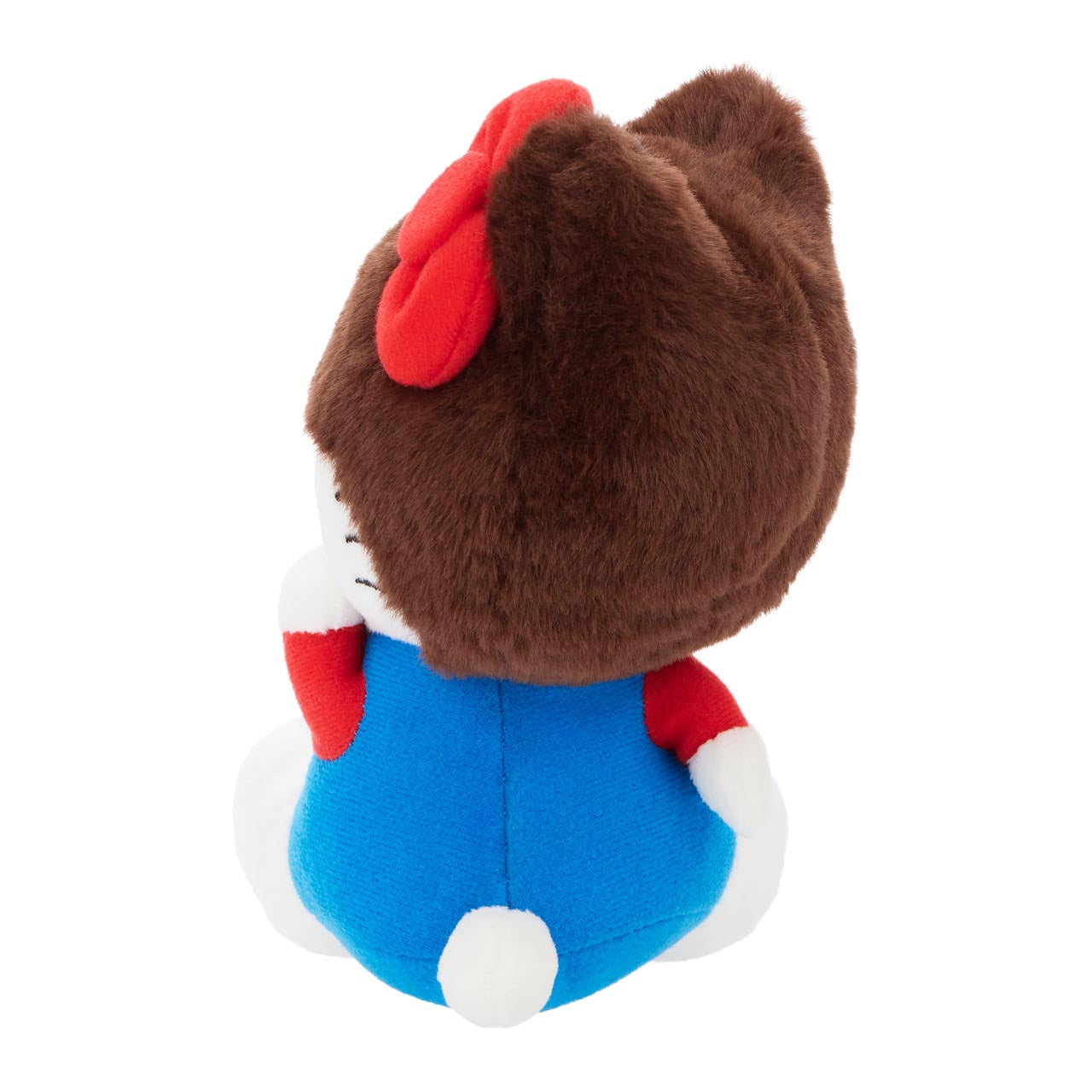 Hello Kitty x Monchhichi 7 Overalls Plush (Hello Kitty) - Image 5