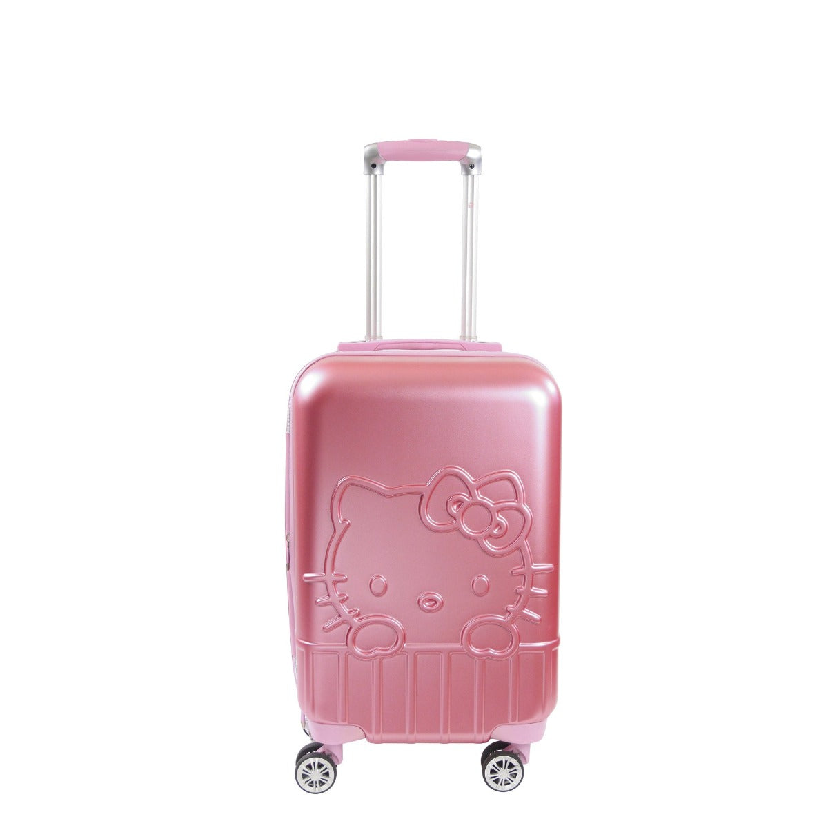 Hello Kitty x FUL 21 Hardshell Carry-on Luggage (Metallic Pink) - Image 4