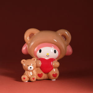 My Melody & Teddy Bear Love Ceramic Figurine