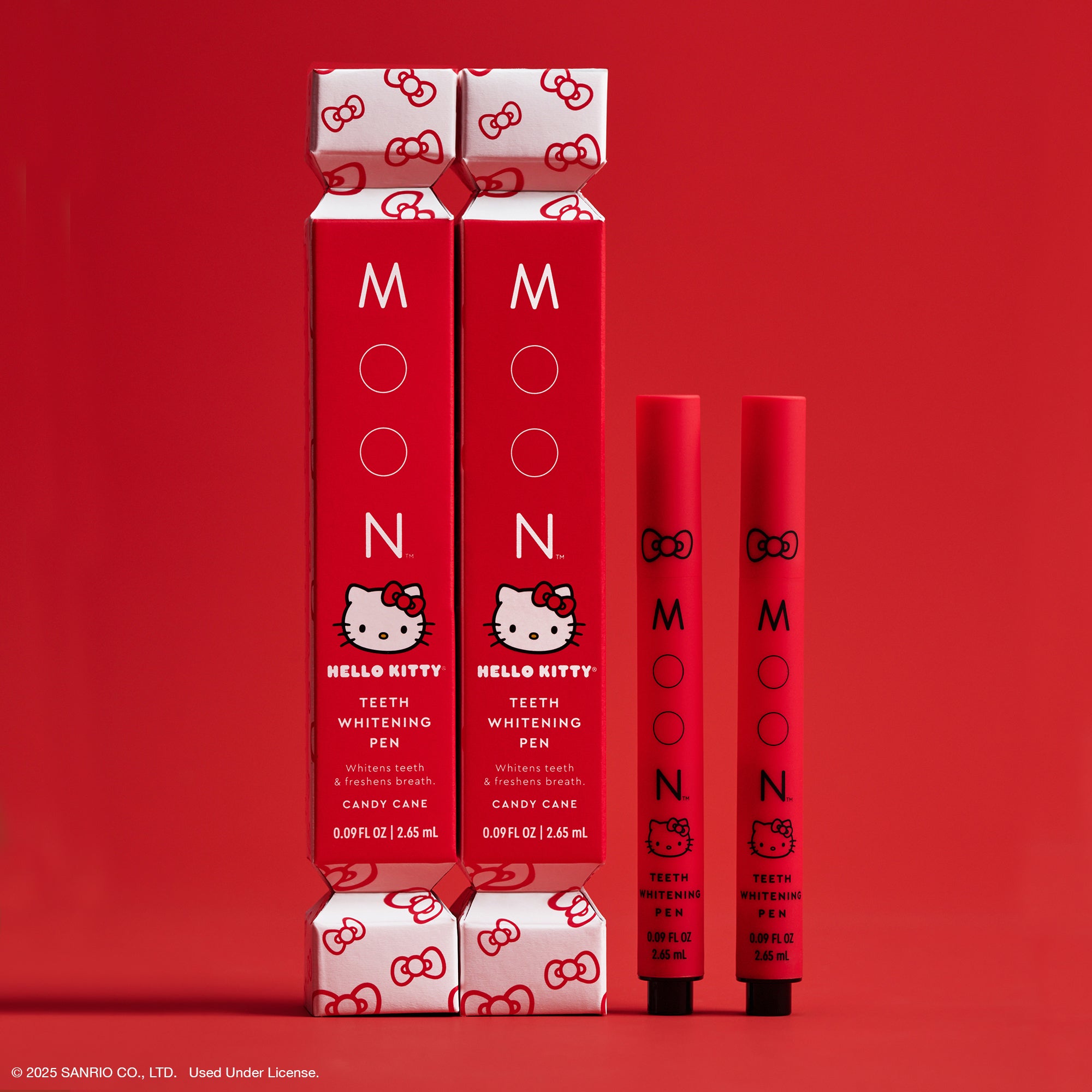 Hello Kitty x MOON Oral Beauty Whitening Pen Duo (Candy Cane) - Image 5