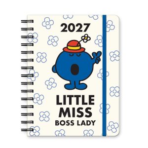 Little Miss Boss Lady 2027 Deluxe Compact Flexi Planner