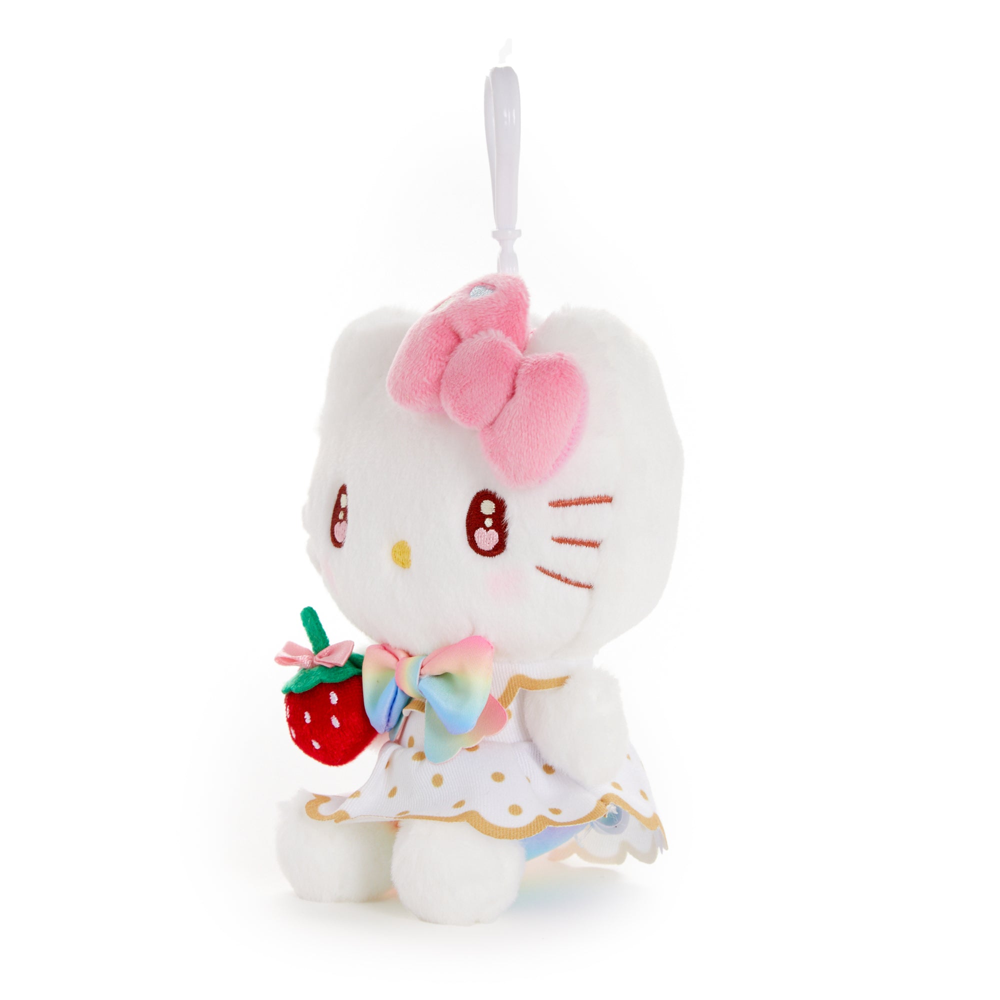 Hello Kitty Plush Mascot Clip (Strawberry Rainbow Series) - Image 3