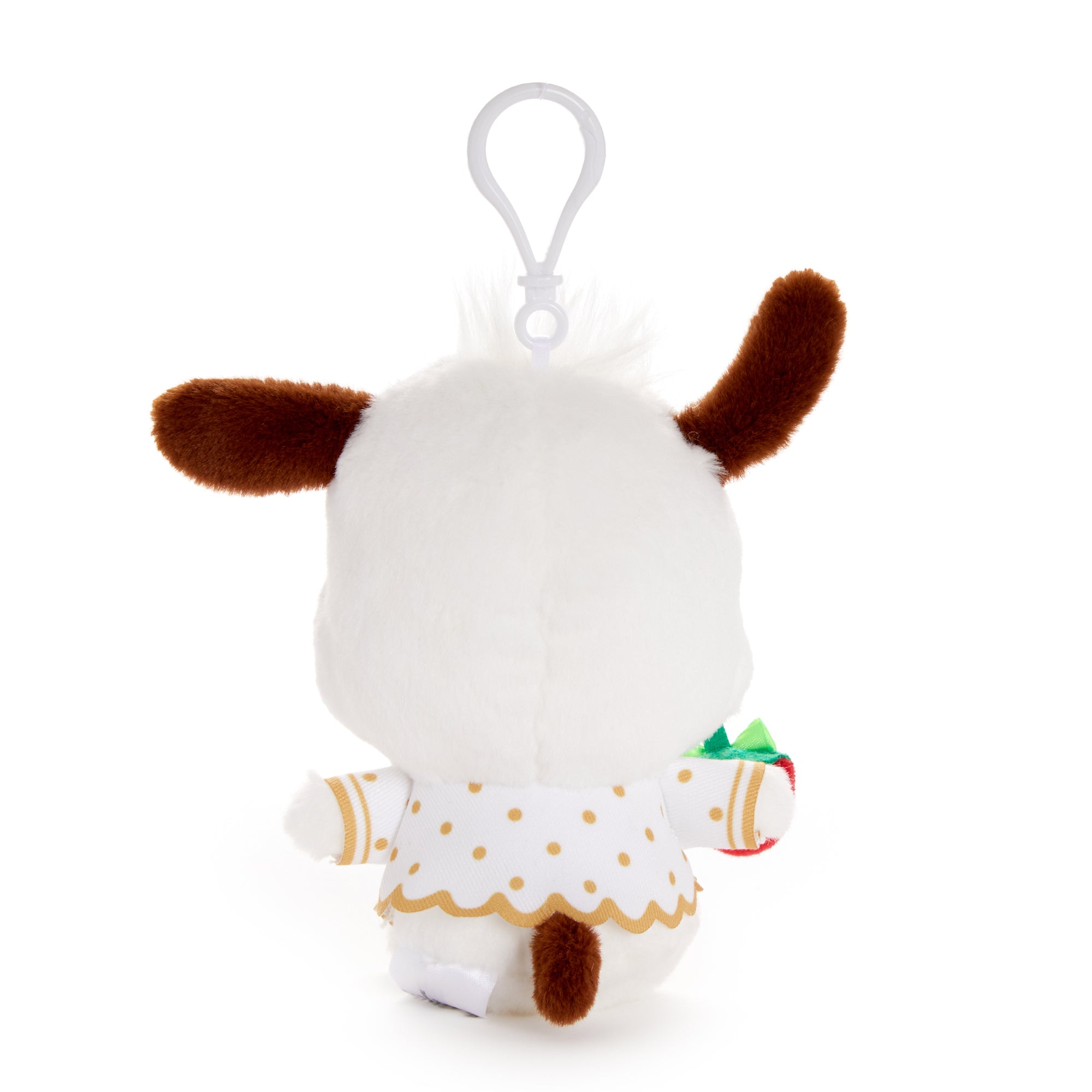 Pochacco Plush Mascot Clip (Strawberry Rainbow Series) - Image 4