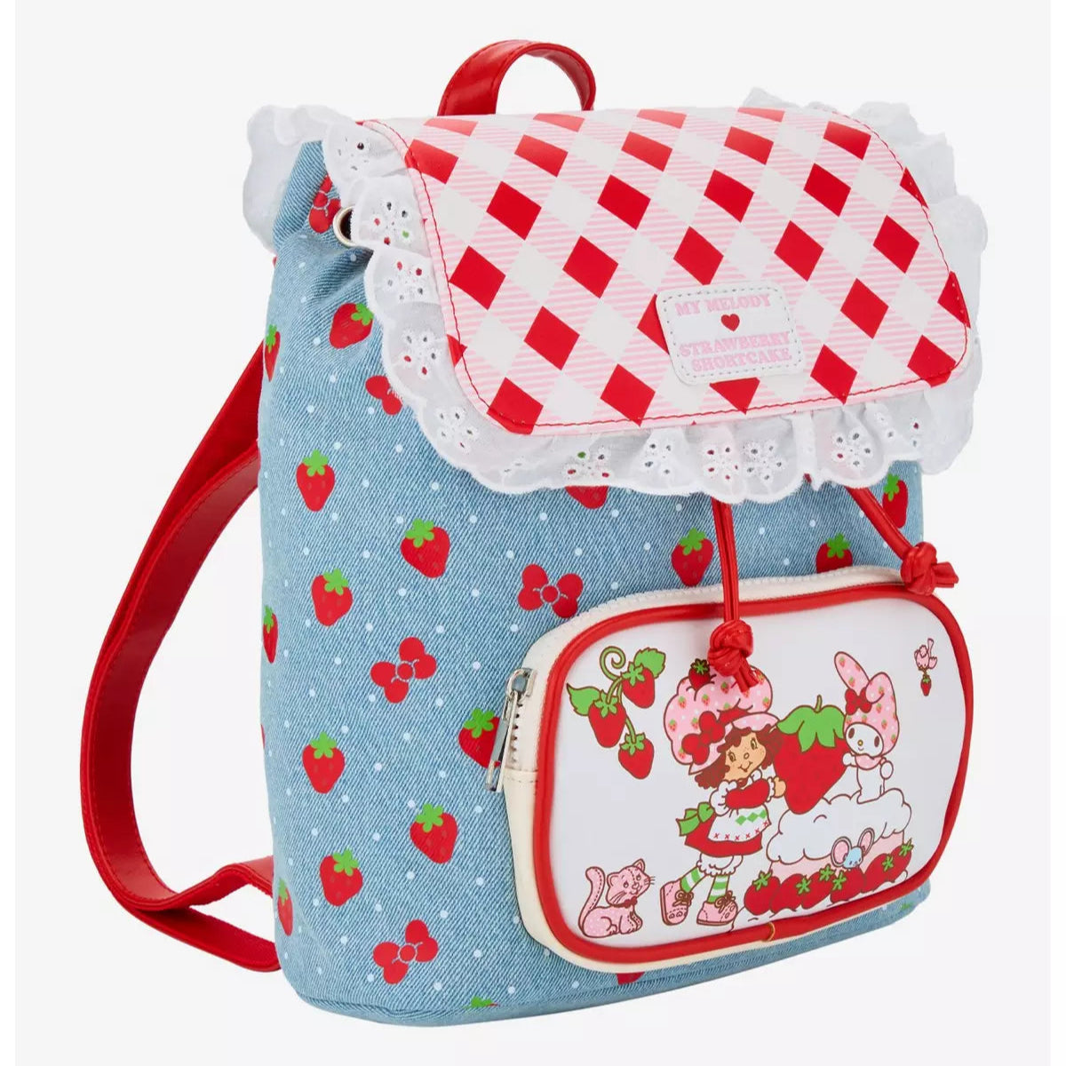 My Melody x Strawberry Shortcake Mini Backpack - Image 2