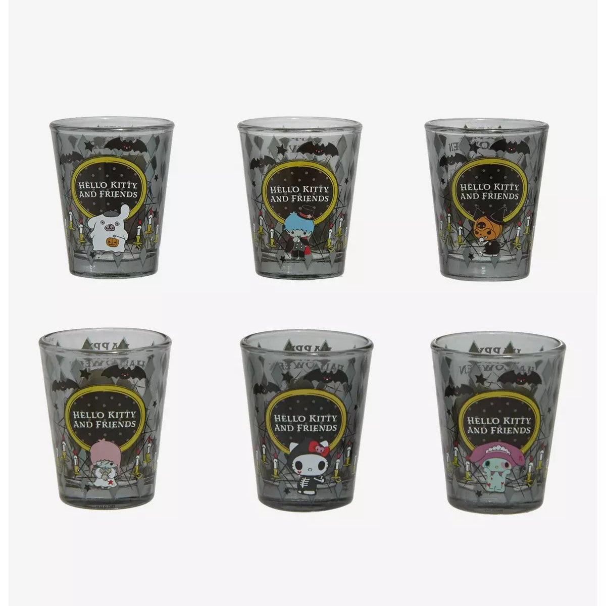 Hello Kitty And Friends Halloween Blind Box Mini Glass
