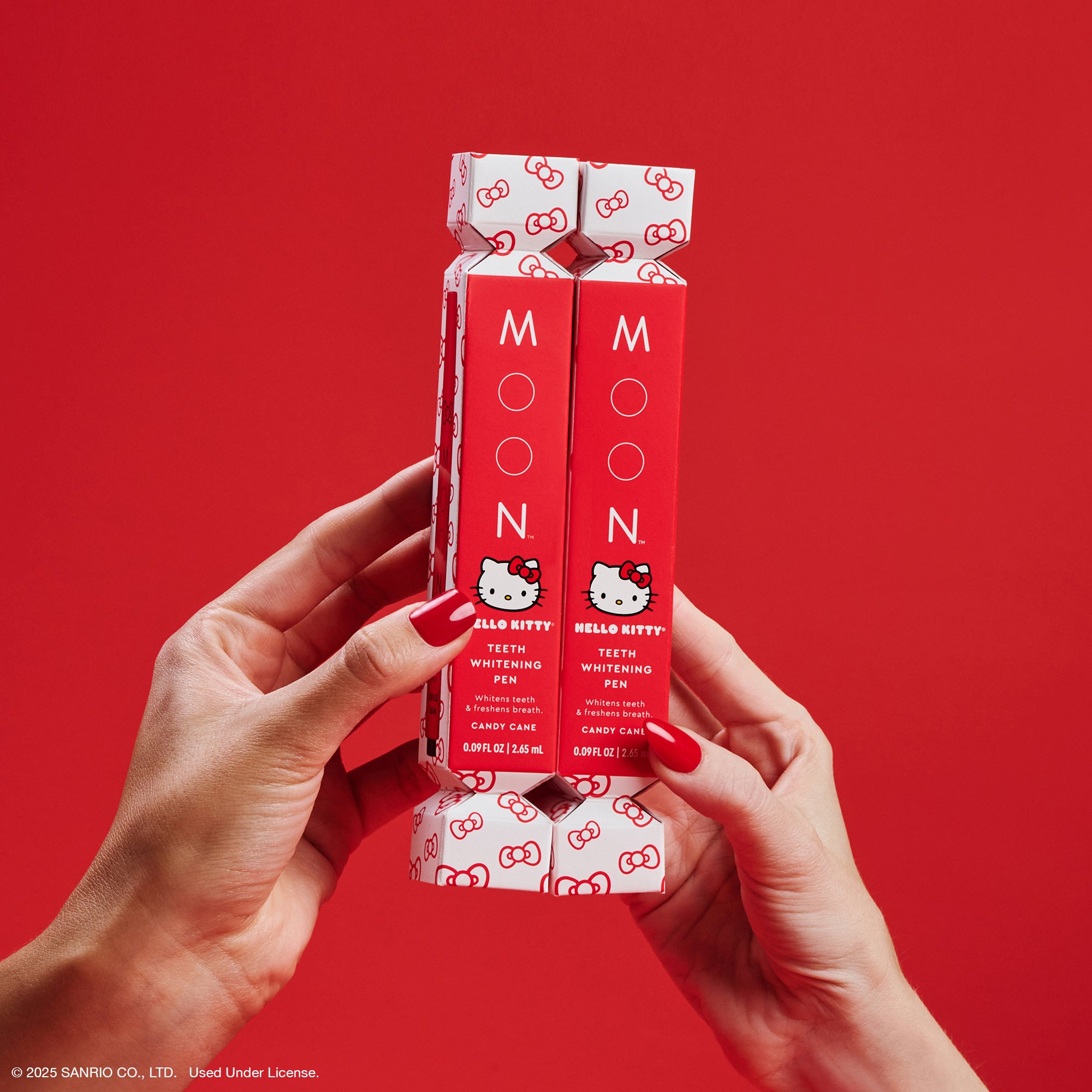 Hello Kitty x MOON Oral Beauty Whitening Pen Duo (Candy Cane) - Image 6