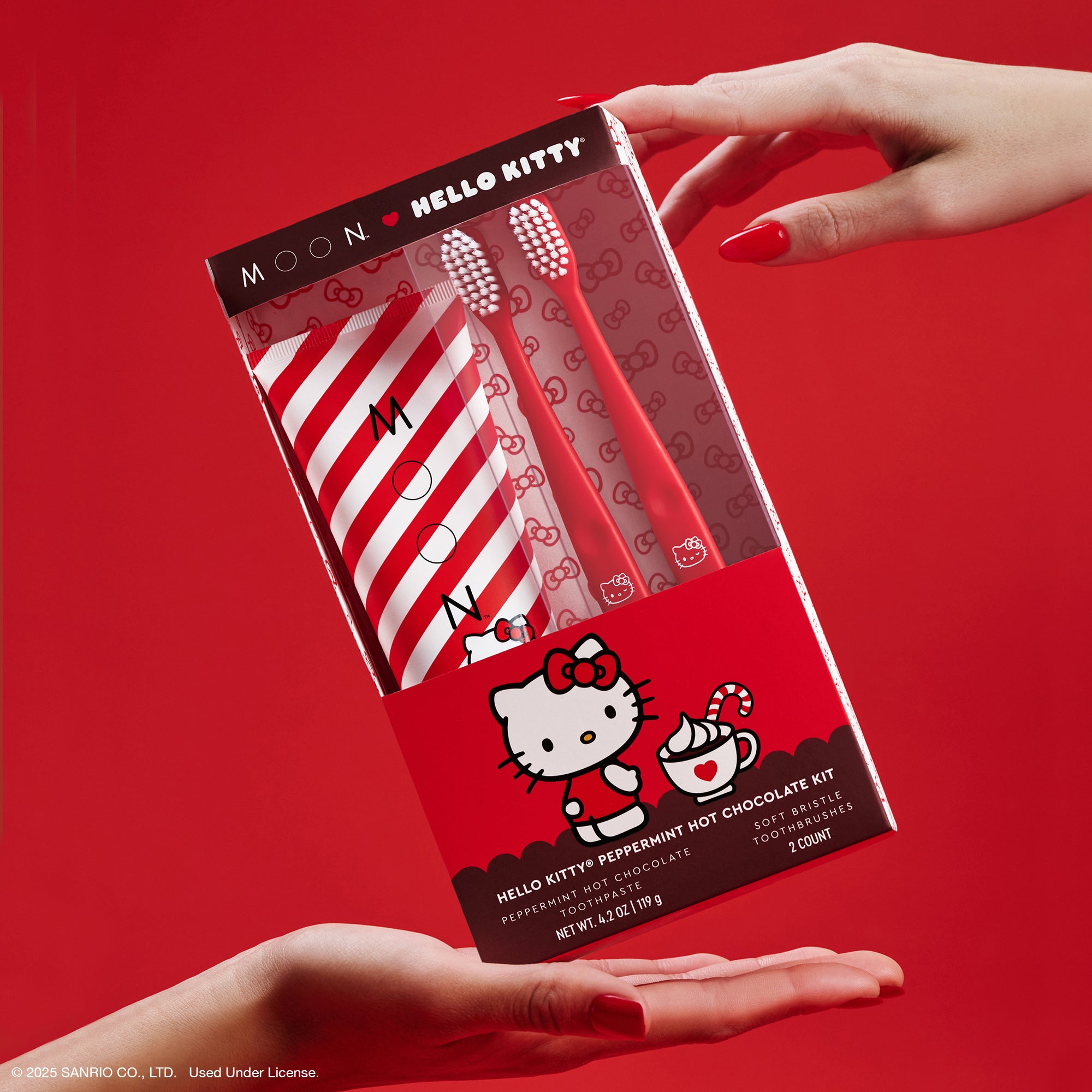 Hello Kitty x MOON Oral Beauty Peppermint Hot Chocolate Kit - Image 2