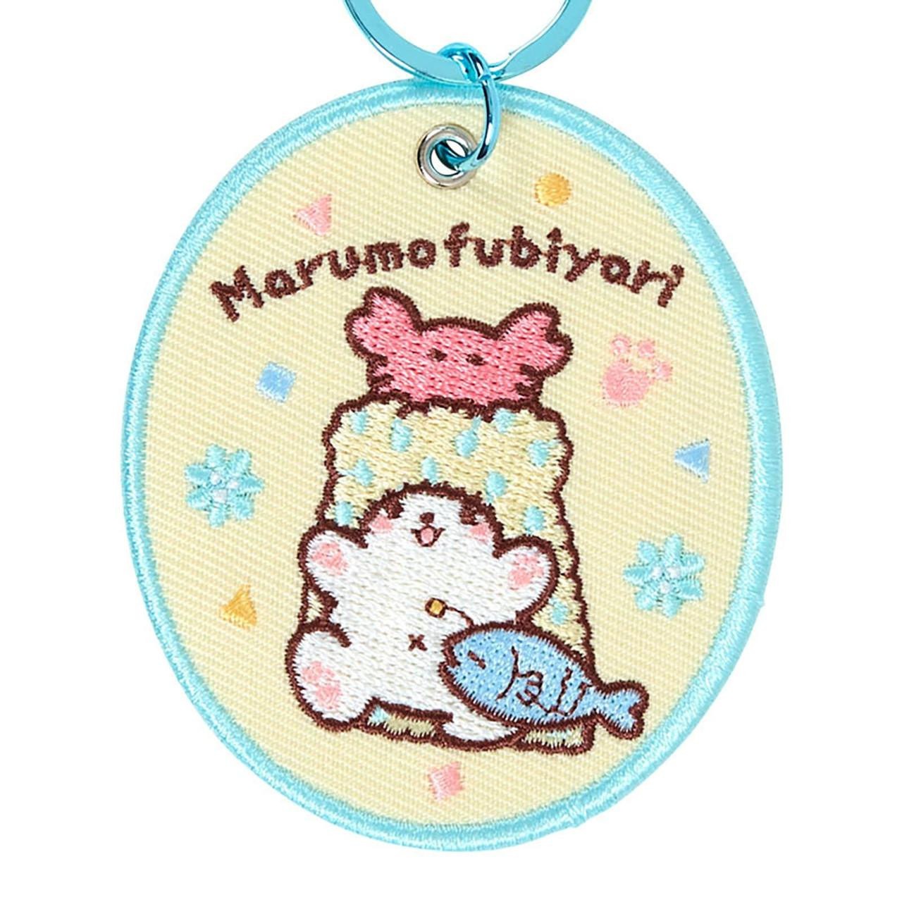Marumofubiyori Mascot Badge Keychain (Sanrio Character Award Series) - Image 3