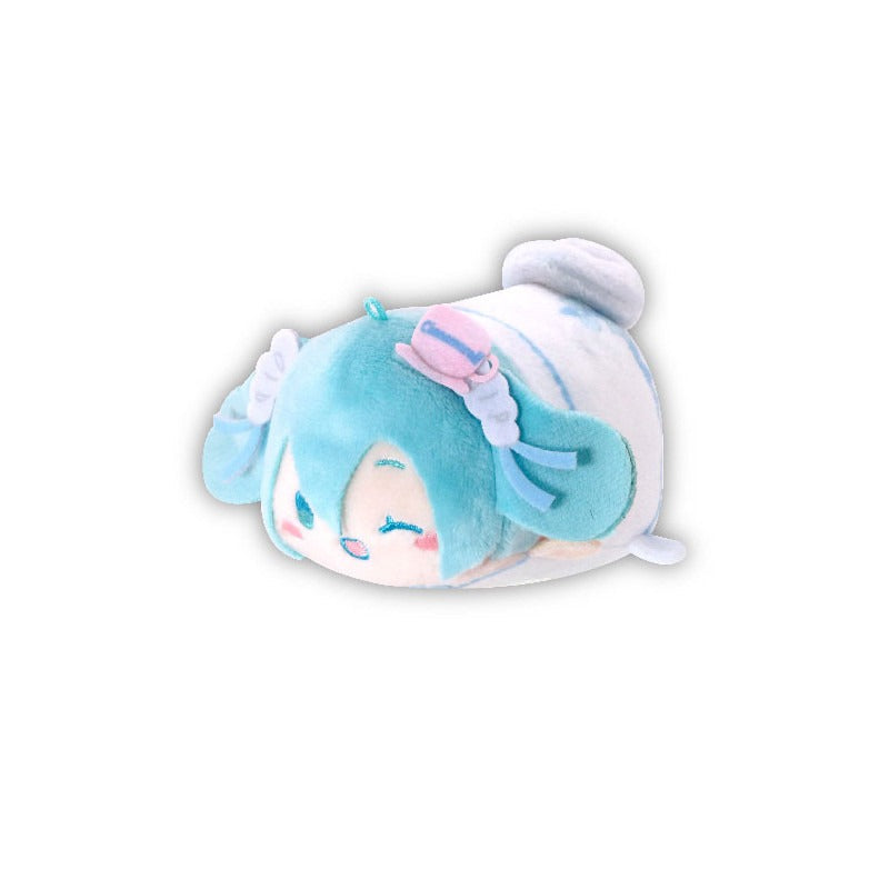 Hatsune Miku x Cinnamoroll Potekoro Mini Plush Mascot Clip Blind Box - Image 7