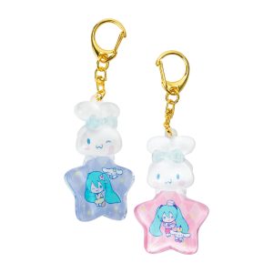 Hatsune Miku x Cinnamoroll Bubble Keychain Blind Bag