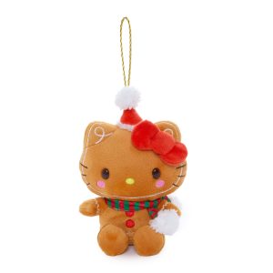 Hello Kitty Plush Ornament (Holiday Gingerbread Friends)