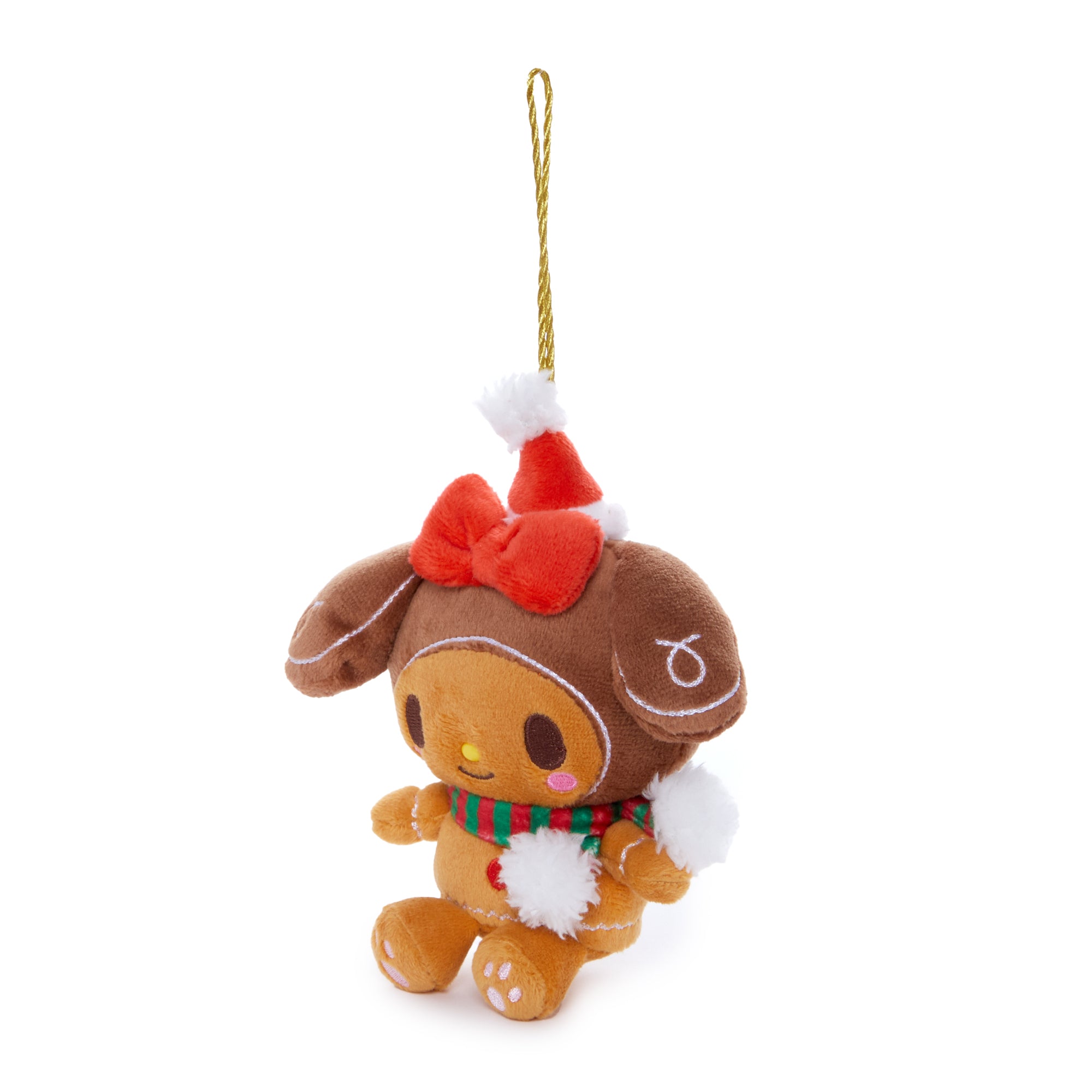 My Melody Plush Ornament (Holiday Gingerbread Friends) - Image 2