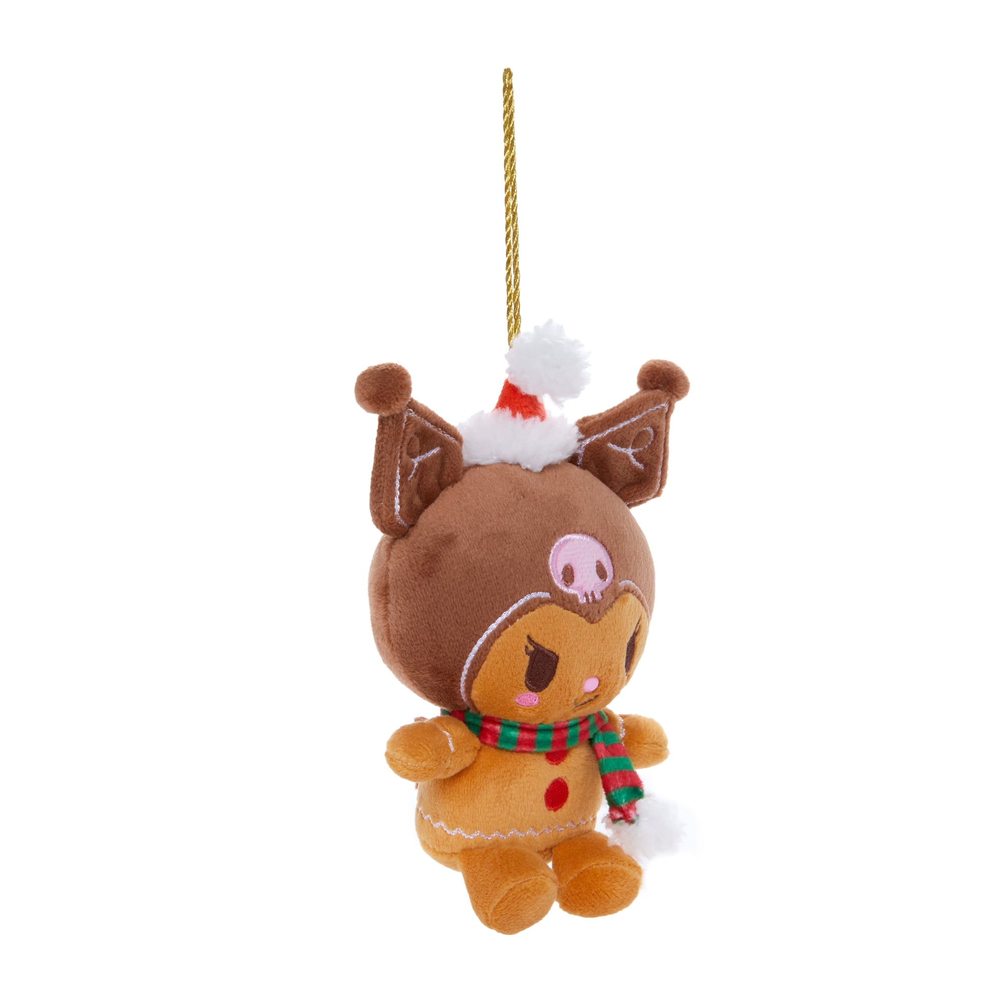 Kuromi Plush Ornament (Holiday Gingerbread Friends) - Image 2