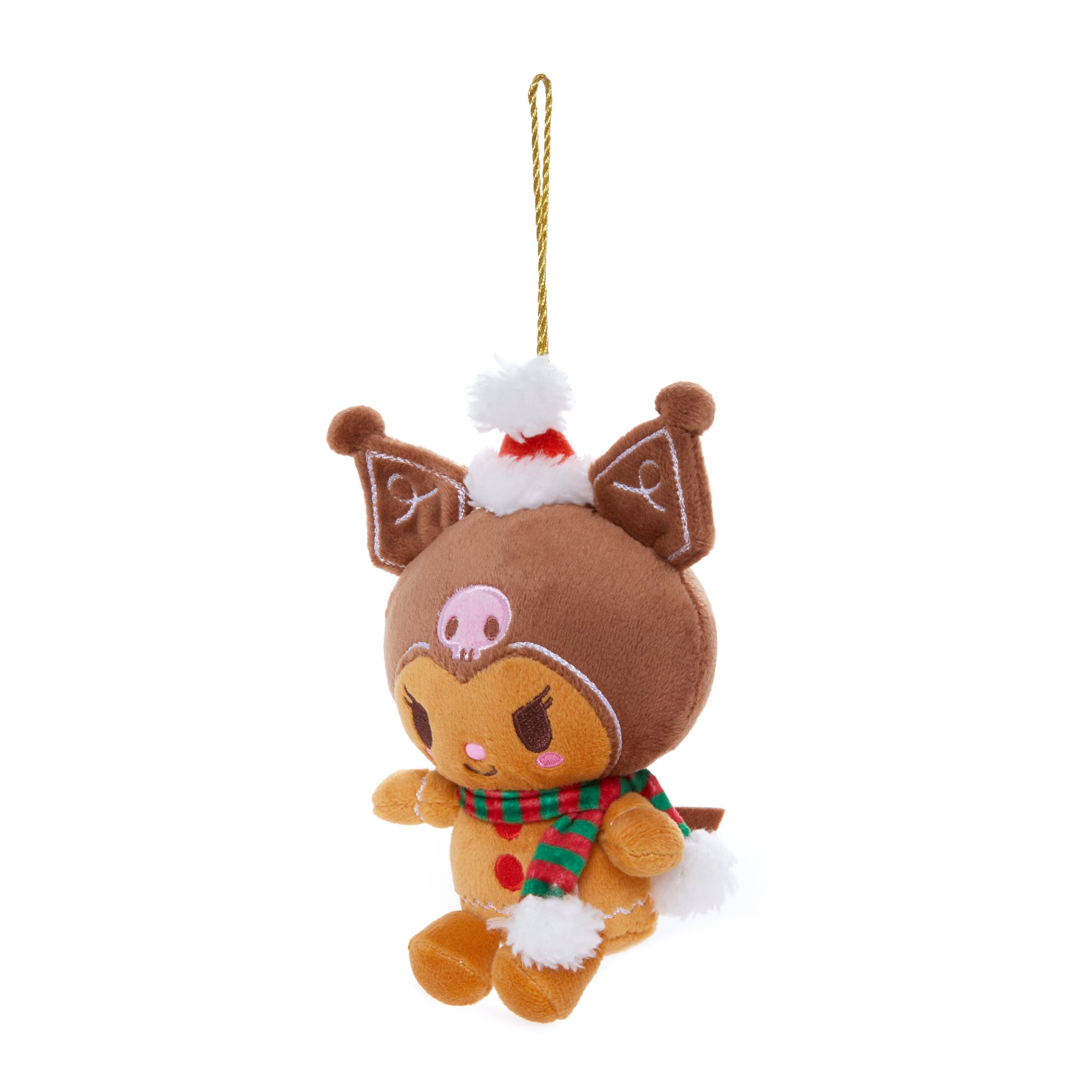 Kuromi Plush Ornament (Holiday Gingerbread Friends) - Image 3