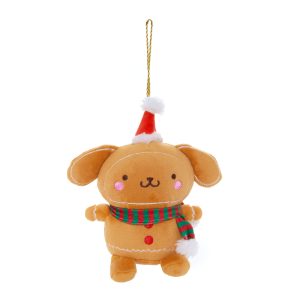 Pompompurin Plush Ornament (Holiday Gingerbread Friends)