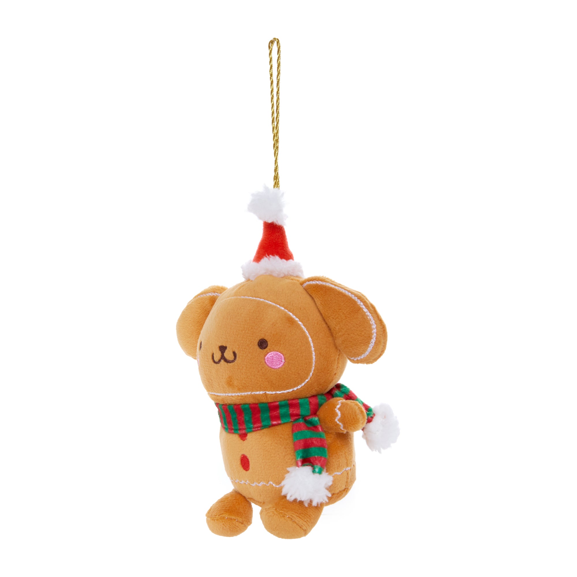 Pompompurin Plush Ornament (Holiday Gingerbread Friends) - Image 2