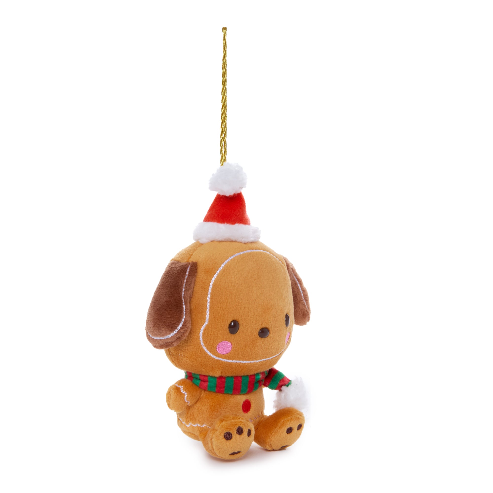 Pochacco Plush Ornament (Holiday Gingerbread Friends) - Image 2