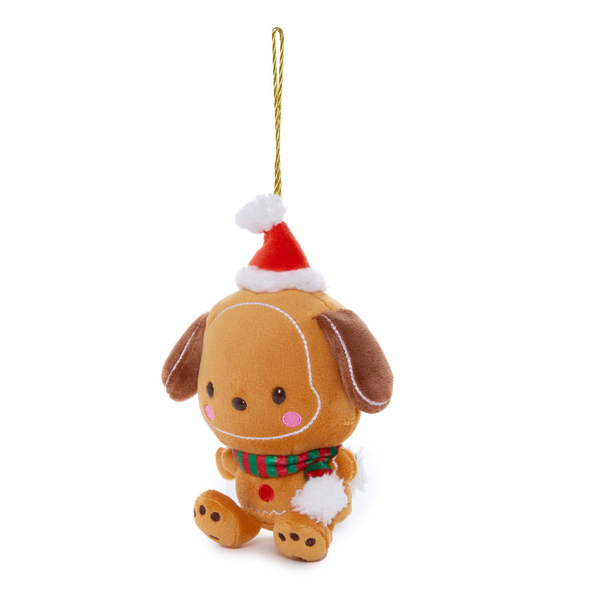 Pochacco Plush Ornament (Holiday Gingerbread Friends) - Image 3