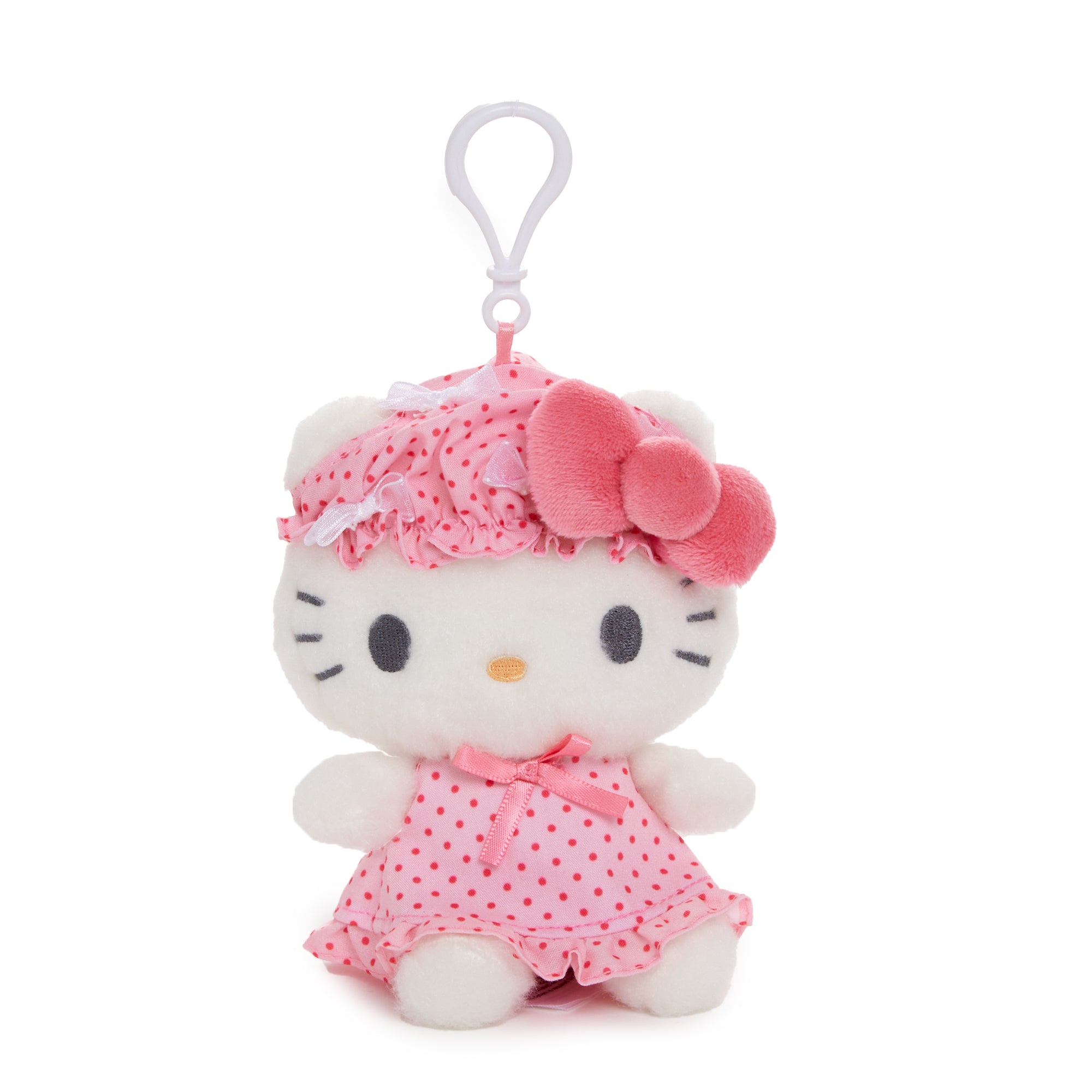 Hello Kitty Plush Mascot Clip (Nightcap Series)