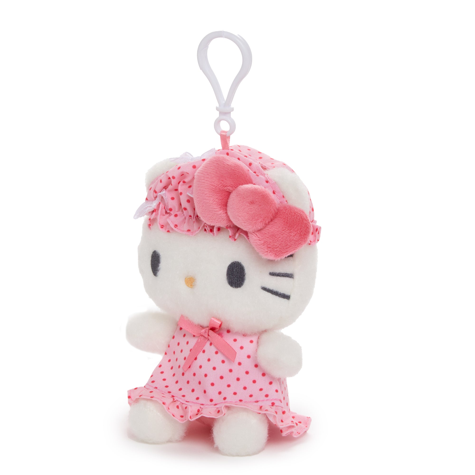 Hello Kitty Plush Mascot Clip (Nightcap Series) - Image 2