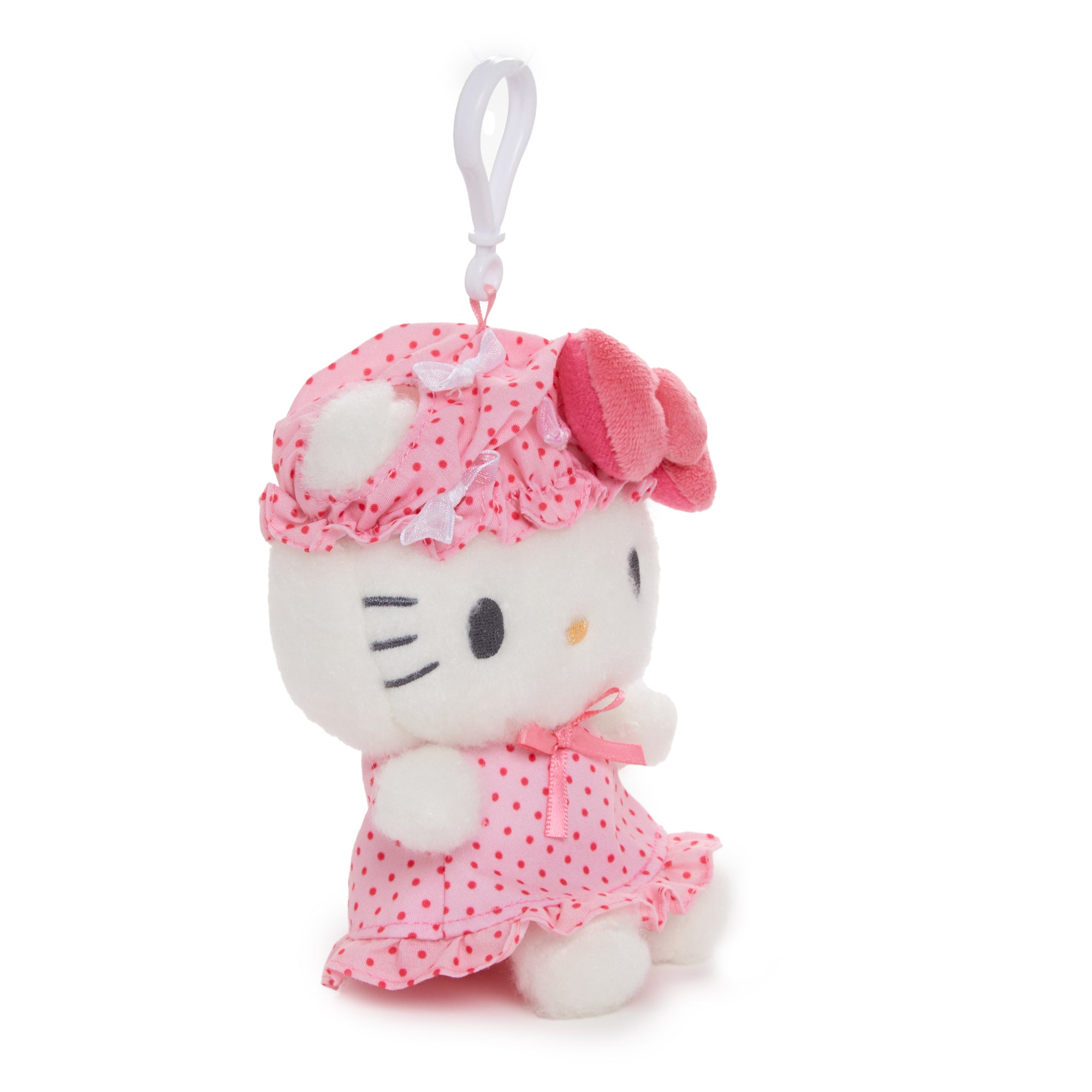 Hello Kitty Plush Mascot Clip (Nightcap Series) - Image 3