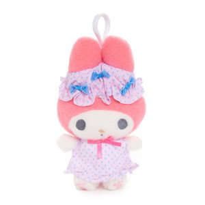 My Melody Plush Mascot Clip (Nightcap Series)