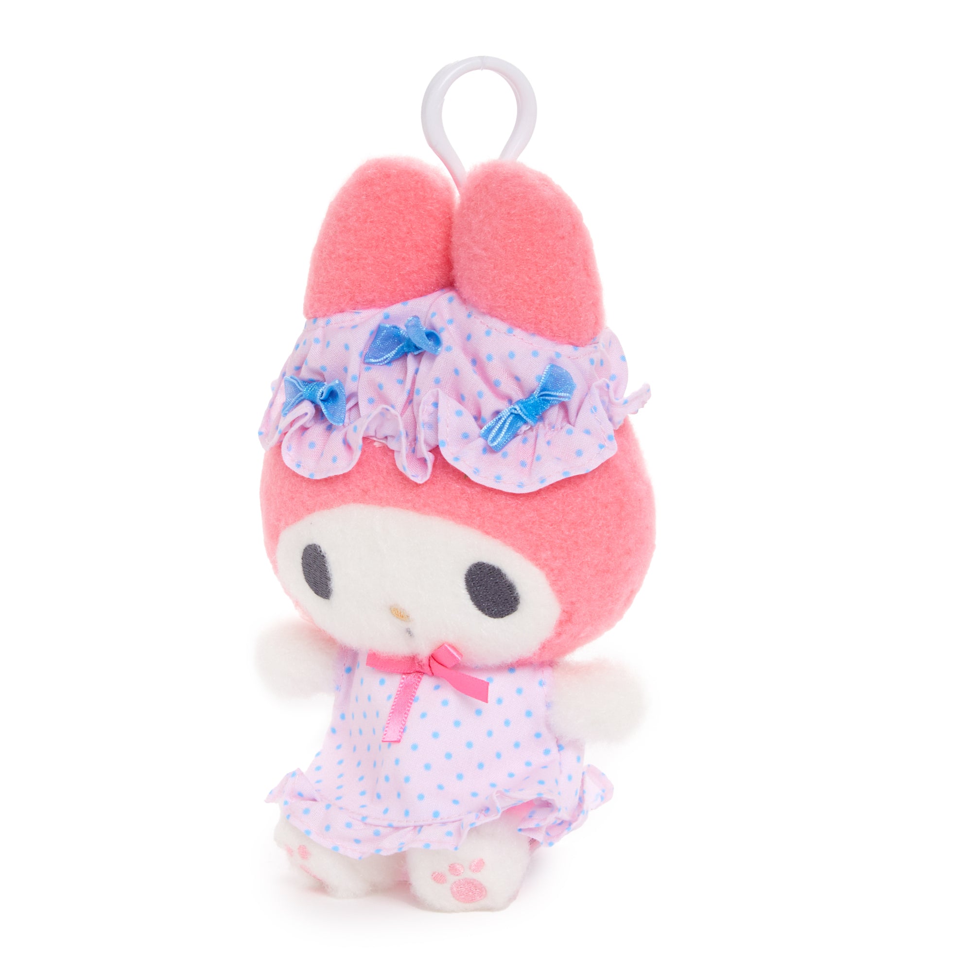 My Melody Plush Mascot Clip (Nightcap Series) - Image 2