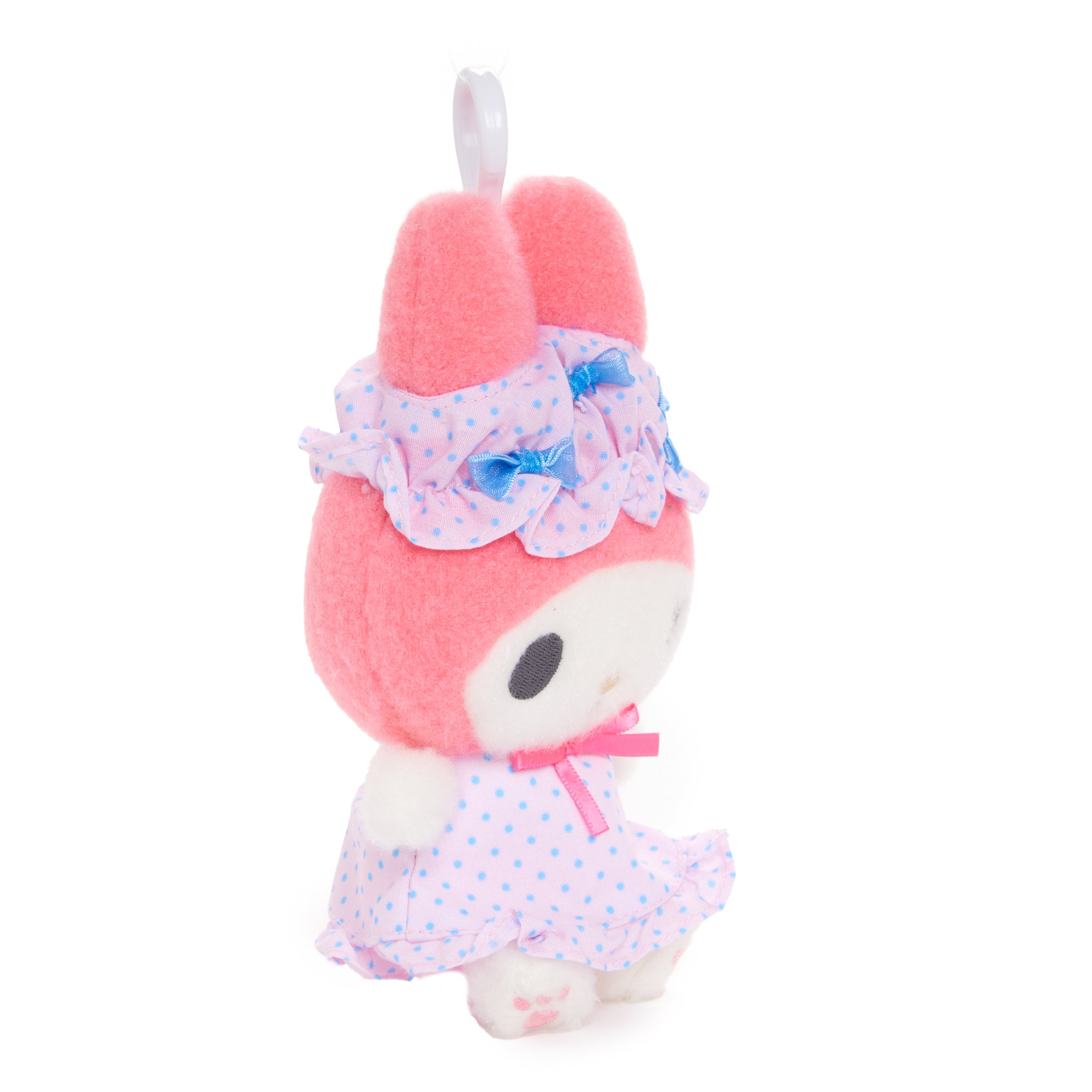 My Melody Plush Mascot Clip (Nightcap Series) - Image 3