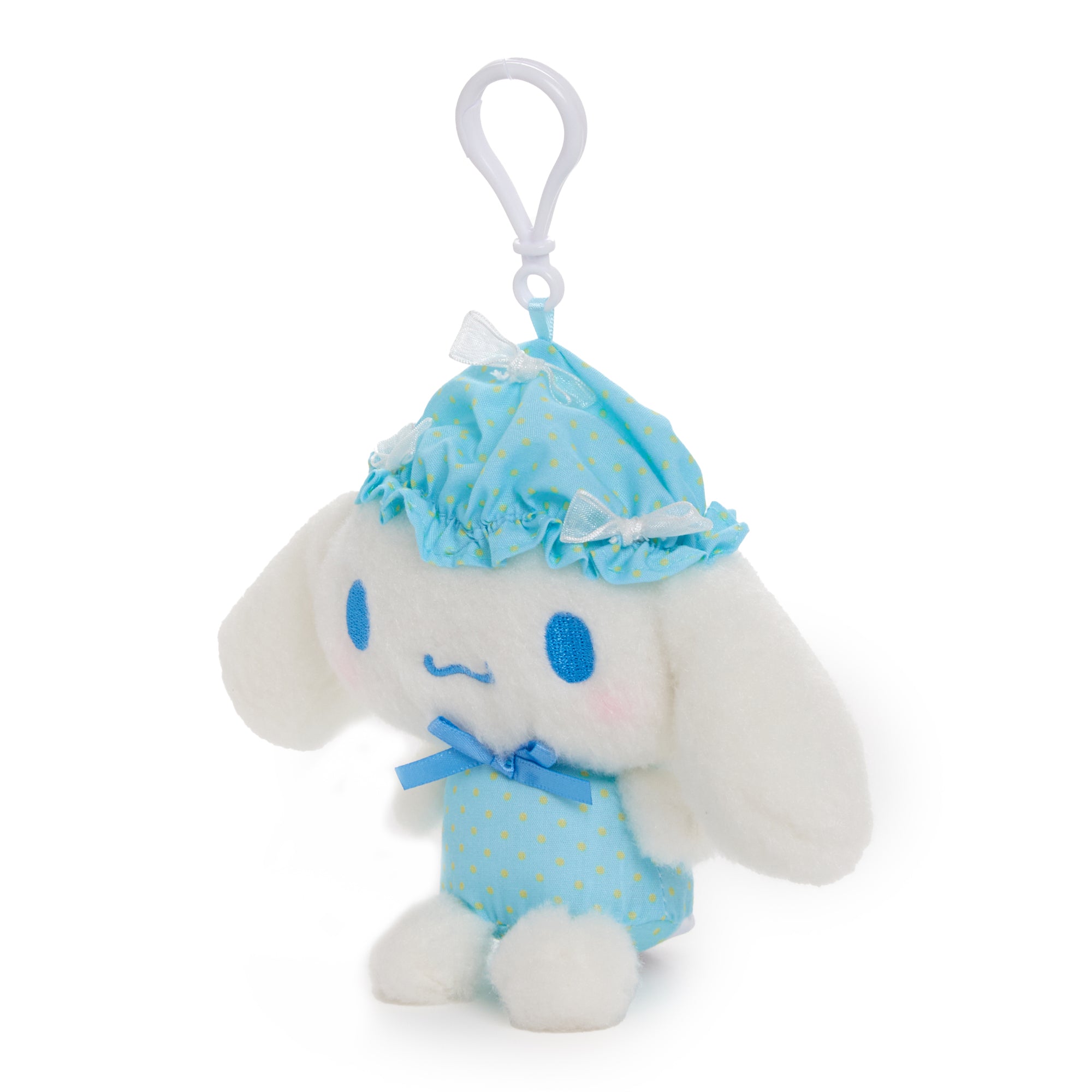 Cinnamoroll Plush Mascot Clip (Nightcap Series) - Image 2