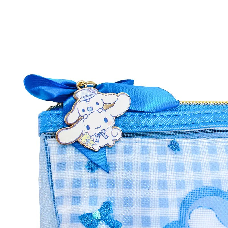 Cinnamoroll Zipper Pouch (Gingham Paperboy Series) - Image 2