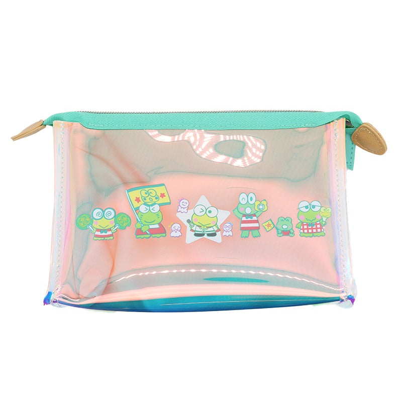 Keroppi Mini Zipper Pouch (Go Green Fandom Series) - Image 2