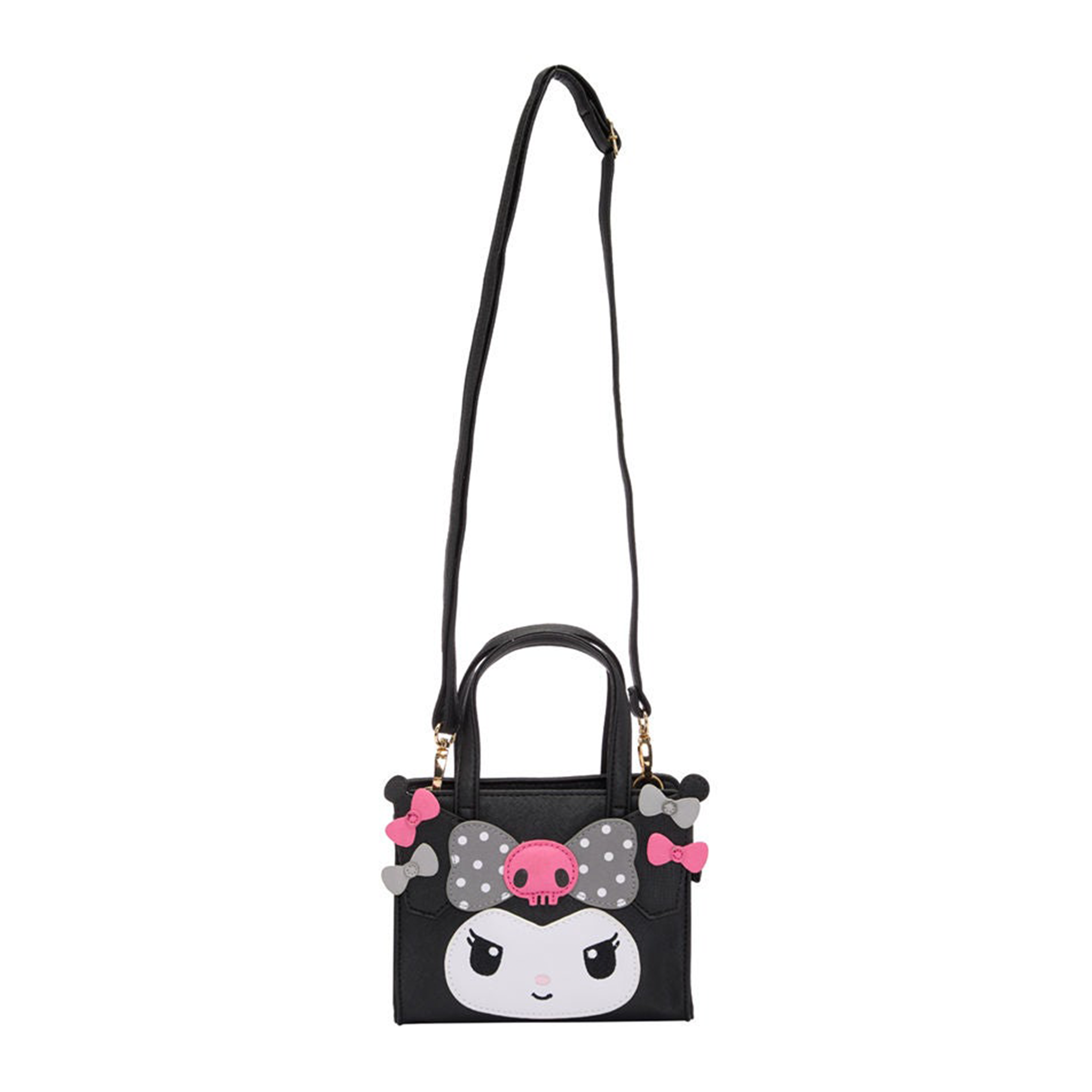 Kuromi 2-Way Mini Black Handbag (Dainty Doll Series) - Image 2