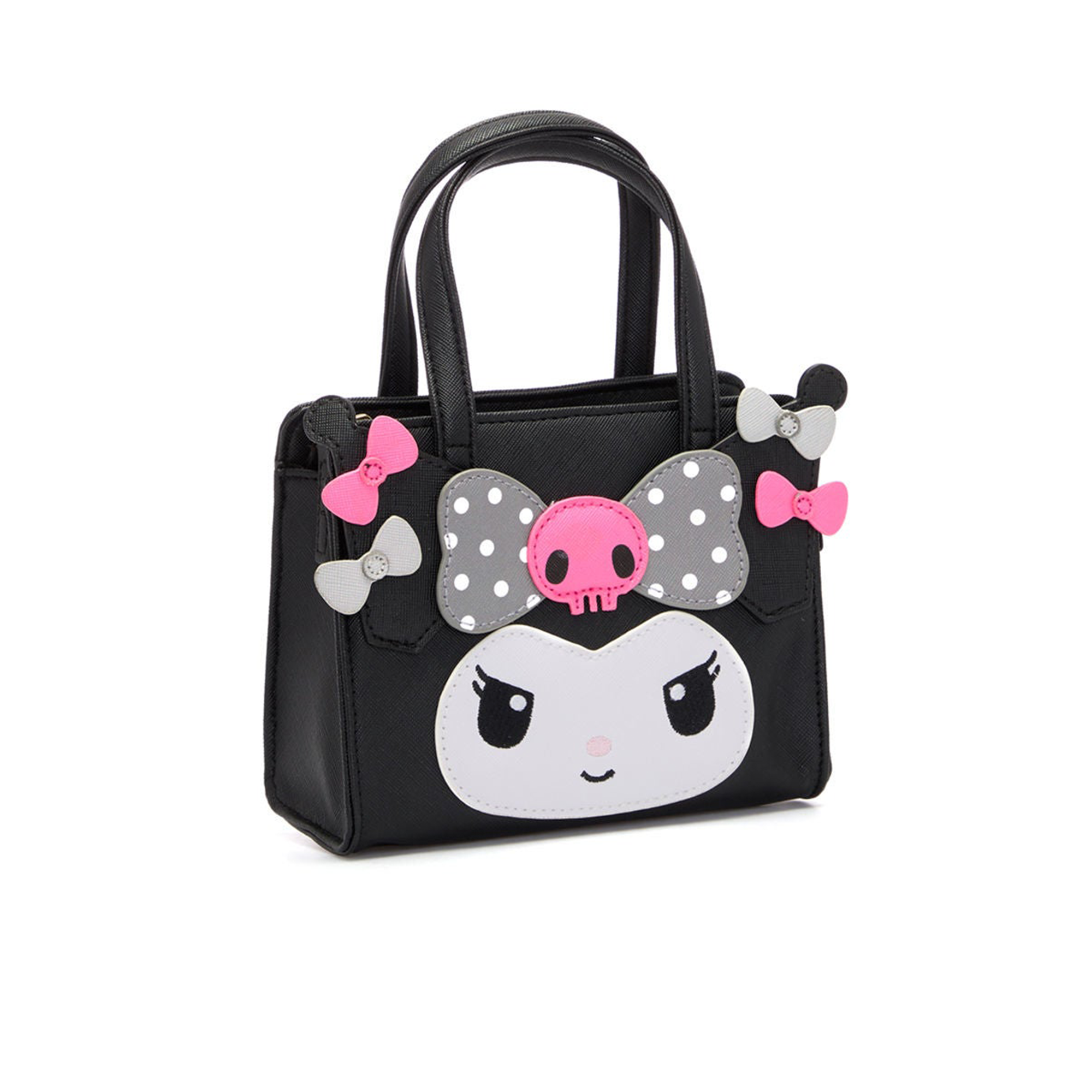 Kuromi 2-Way Mini Black Handbag (Dainty Doll Series) - Image 4