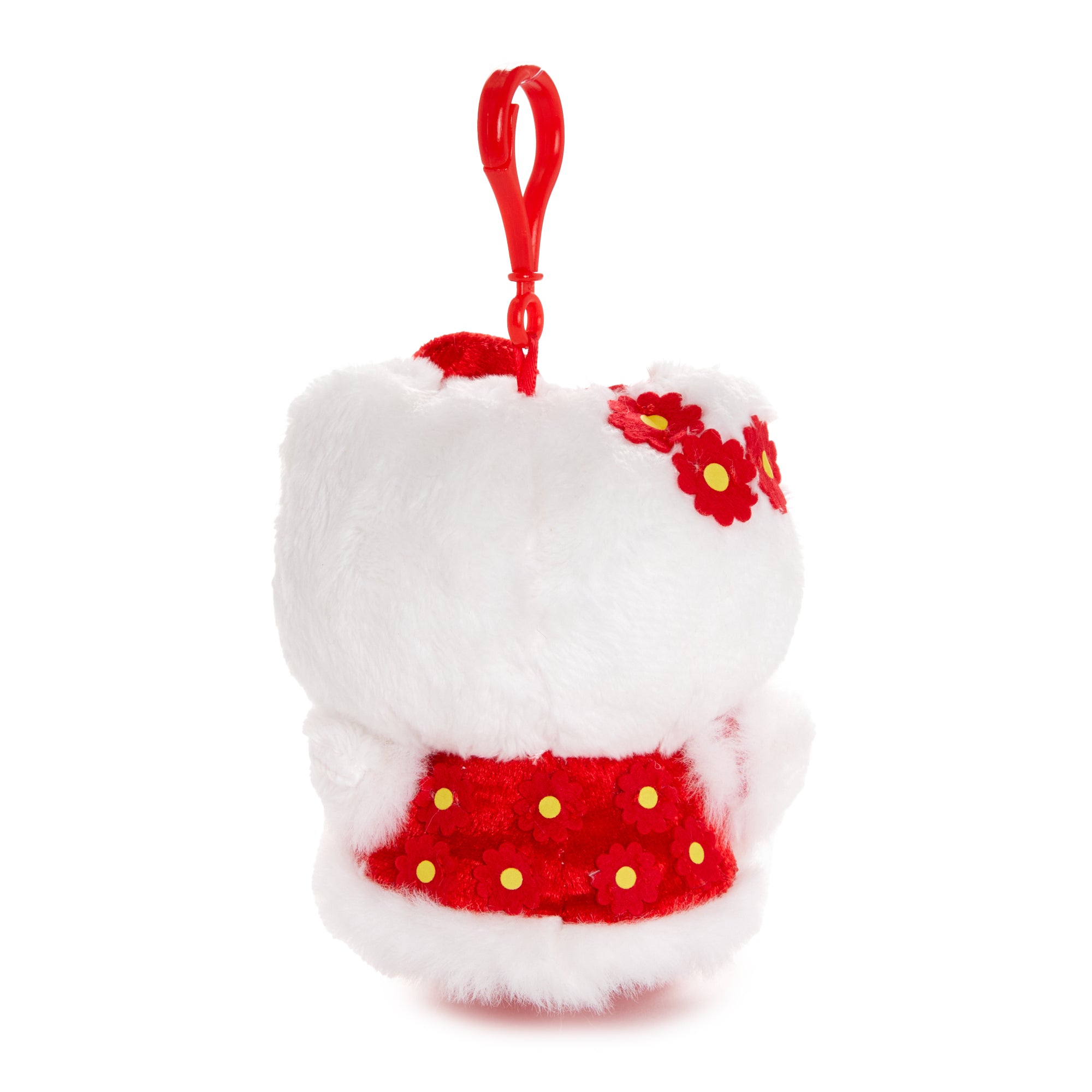 Hello Kitty Plush Mascot Clip (Floral LNY Series) - Image 4